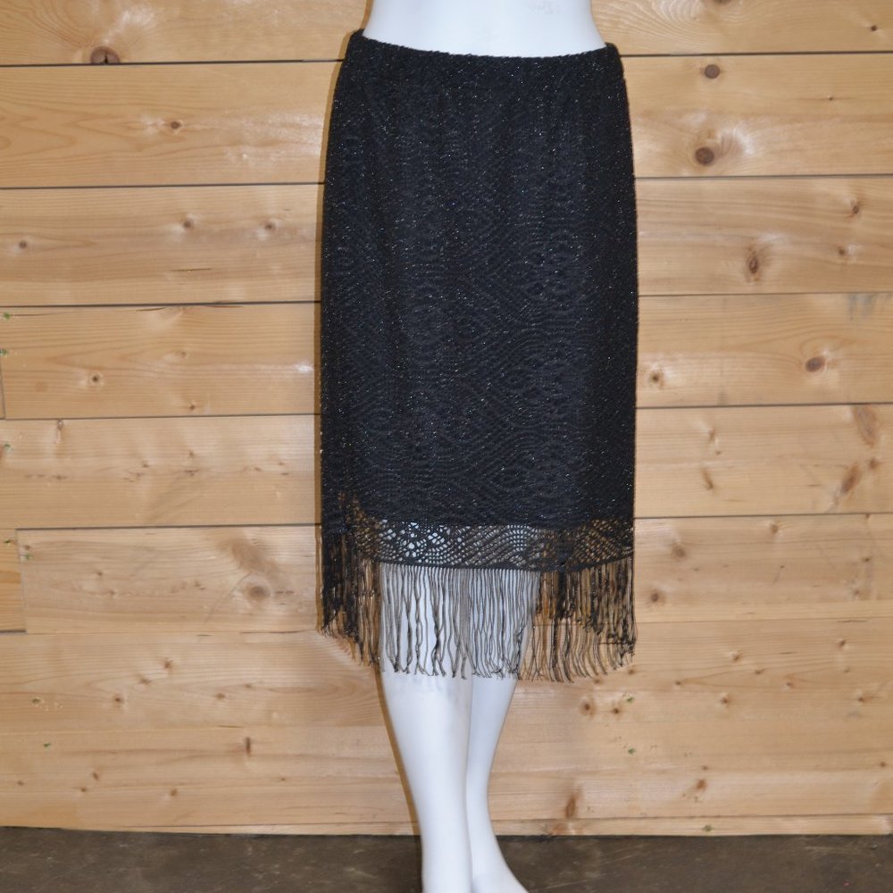 Melissa Paige Women's Fringed Skirt